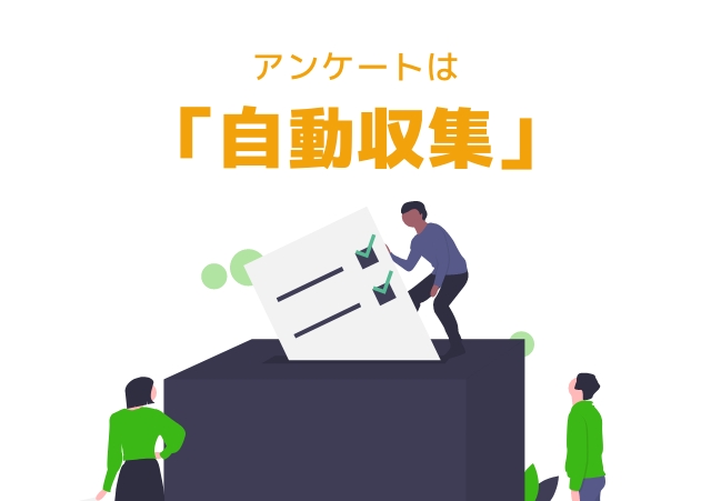「不動産市況DIシステムの特徴②」アンケートは自動集計