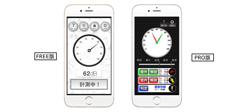 騒音チェッカー (式会社よつば鑑定様)